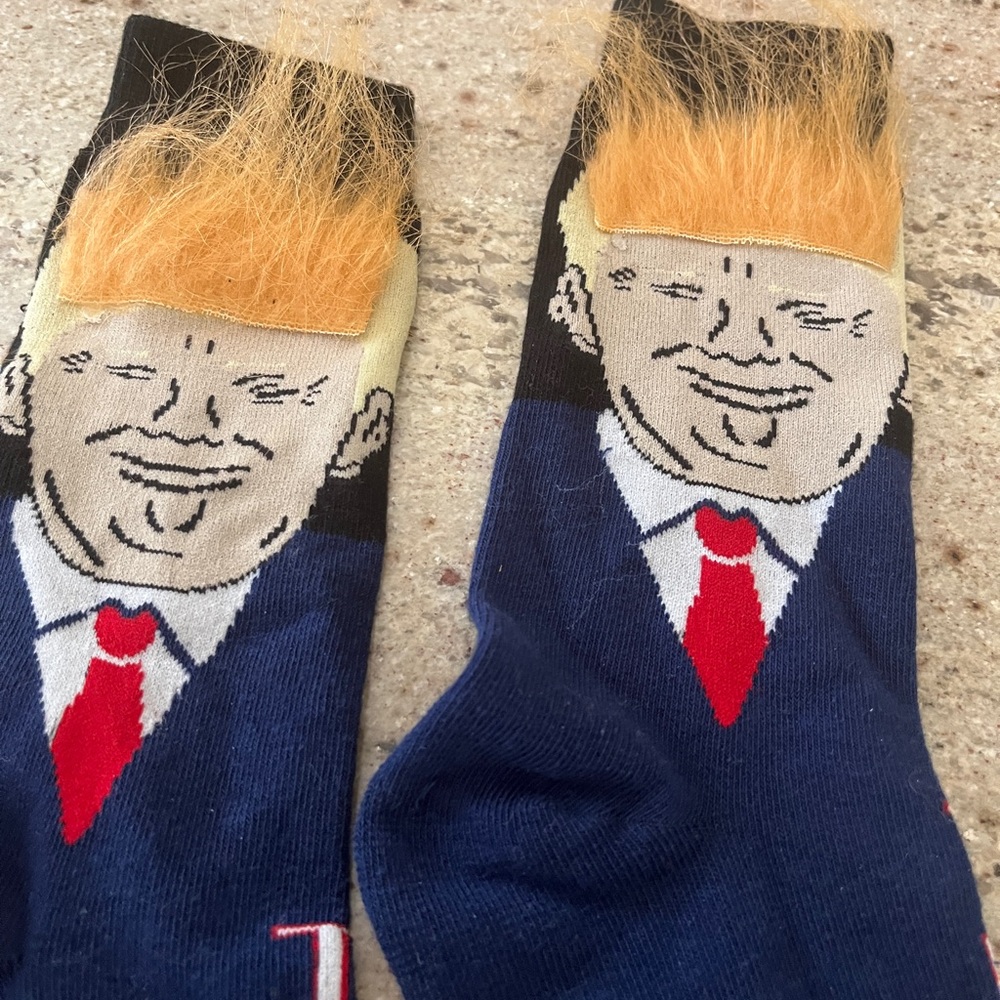 ๐บ๐ธ๐บ๐ธ๐บ๐ธ PRESIDENT TRUMP SOCKS๐บ๐ธ๐บ๐ธ๐บ๐ธ๐บ๐ธ๐บ๐ธ๐บ๐ธ๐บ๐ธ๐บ๐ธ๐บ๐ธ๐บ๐ธ๐บ๐ธ๐บ๐ธ๐บ๐ธ๐บ๐ธ๐บ๐ธ๐บ๐ธ๐บ๐ธ๐บ๐ธ - Picture 2 of 3